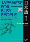 Japanese for Busy People I: Romanized Version