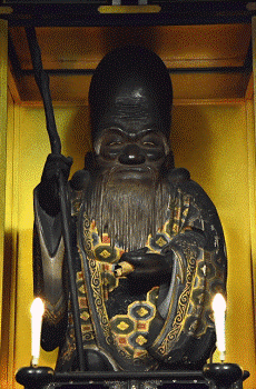 seven gods of good fortune Fukurokujyu