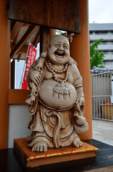 seven gods of good fortune Hotei