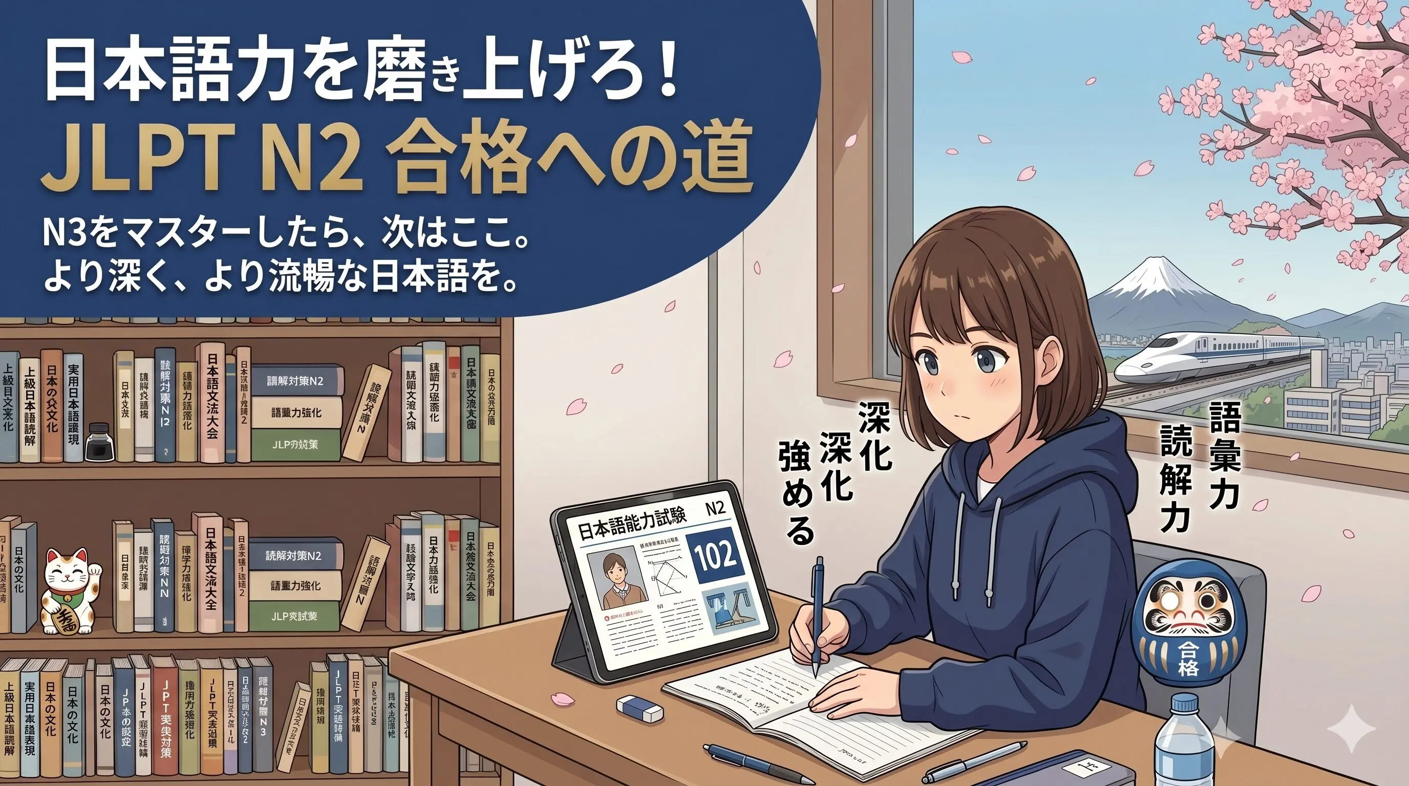 JLPT N2 Preparation Course｜日本語能力試験N2 文法・読解対策