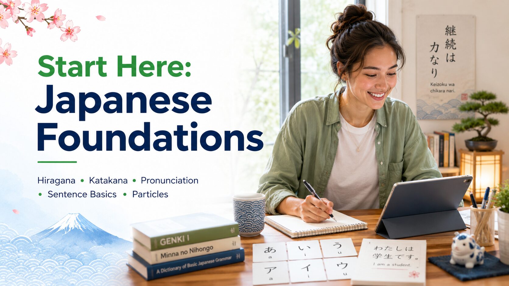 Start Here: Japanese Foundations｜はじめての日本語