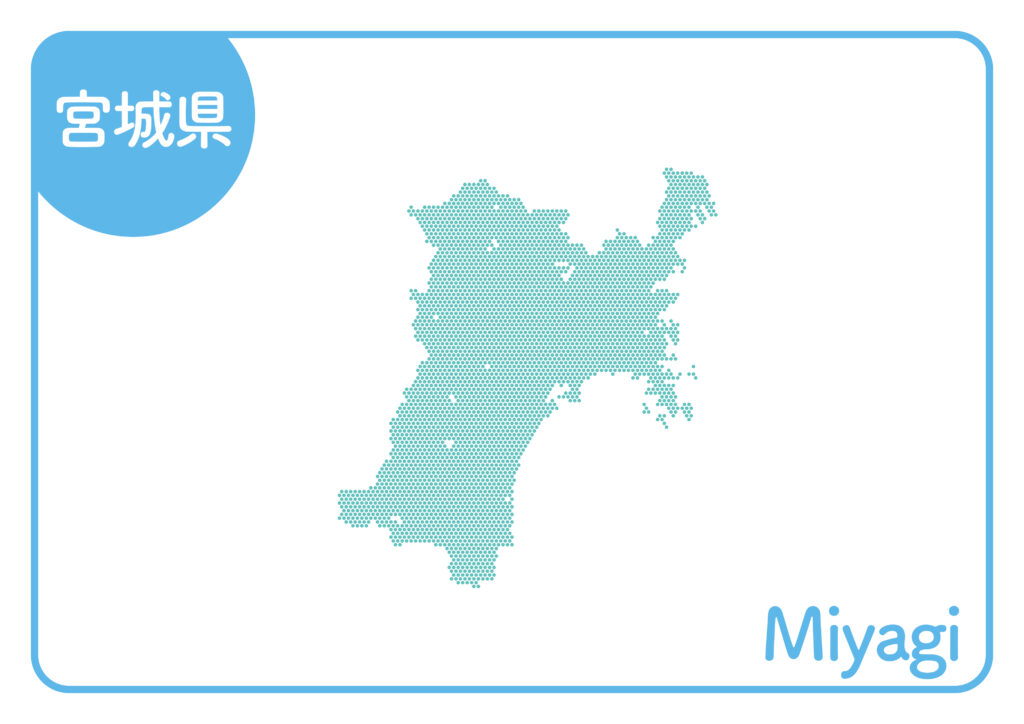 Miyagi map