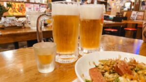 Izakaya Japanese style pub beer