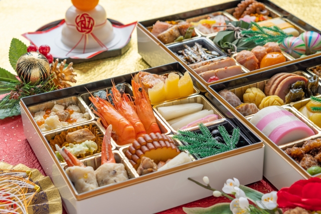 Japanese new year osechi