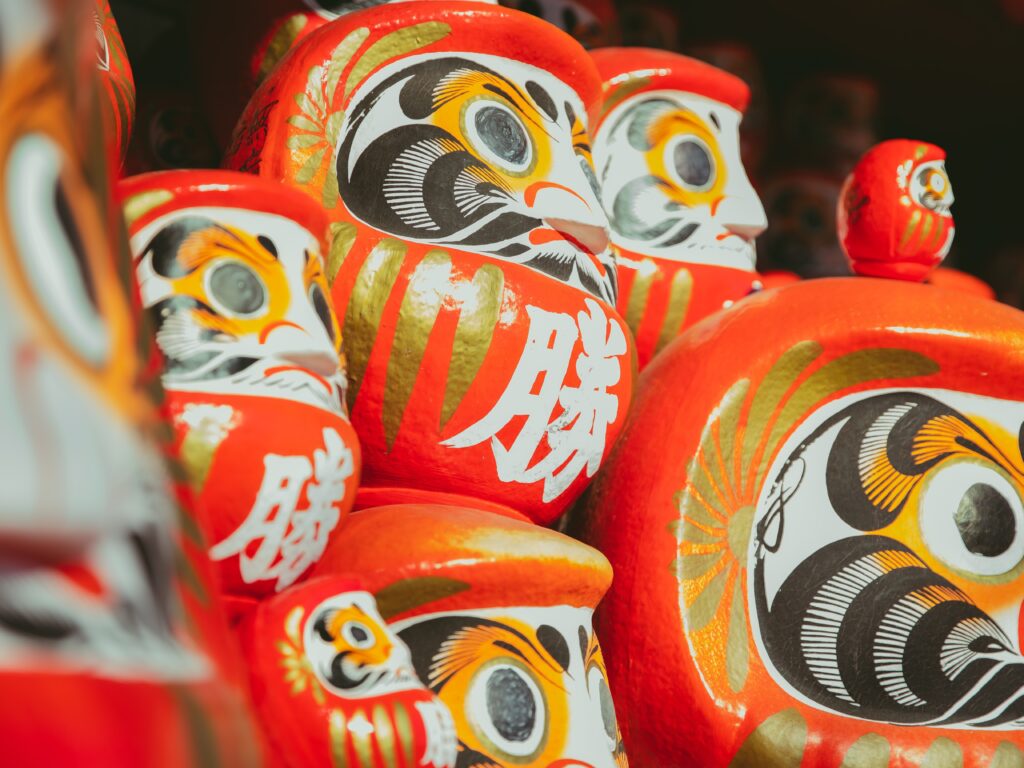 Why does Japan's Daruma have no eyes?